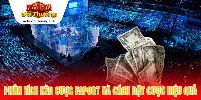 Phân tích kèo cược Esport và cách đặt cược hiệu quả